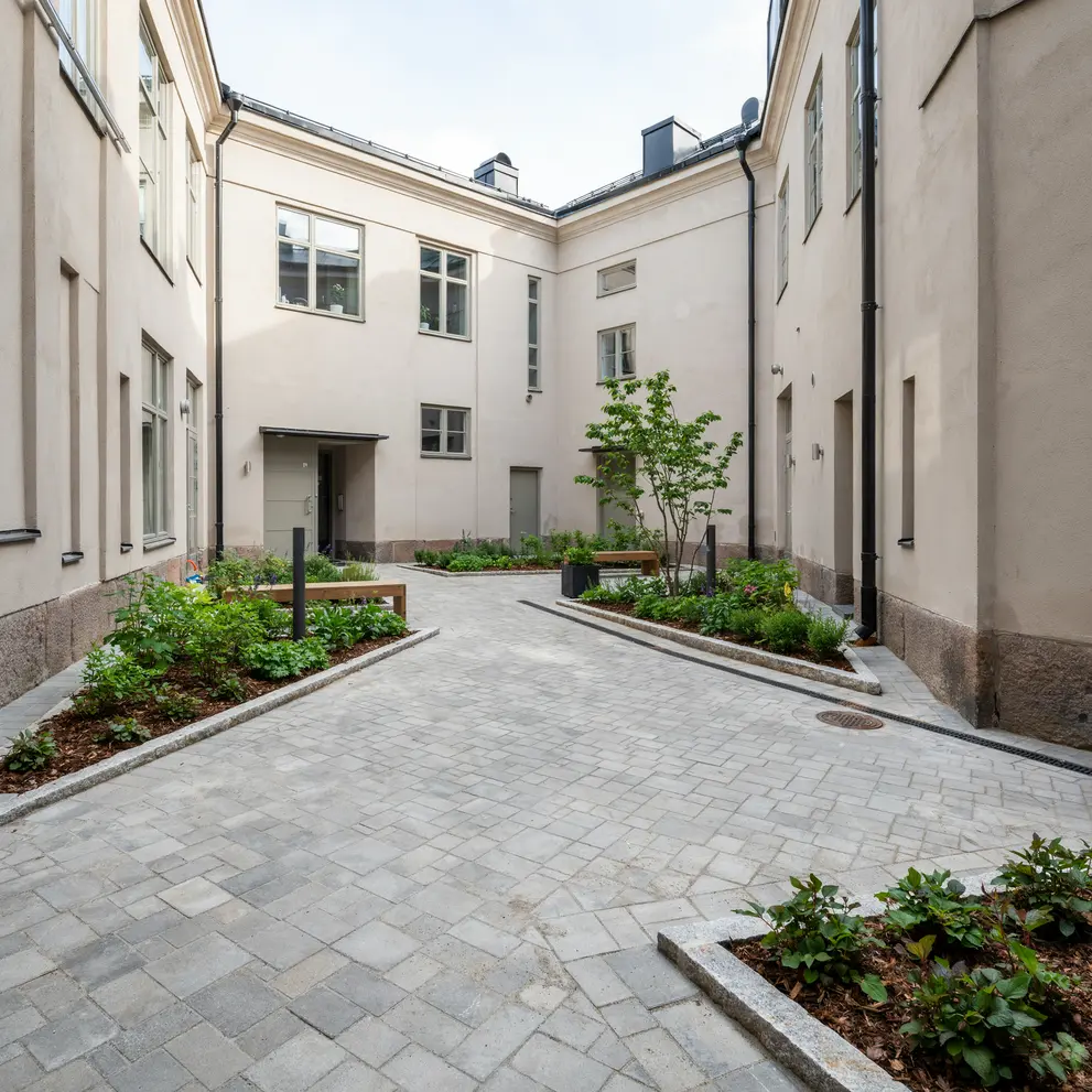 renovering innergard lidingo stockholm